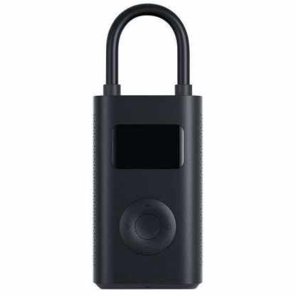 Компресор за автомобилни гуми с вградена 2000 mAh батерия - Xiaomi Portable Electric Air Compressor 1S (черен) 7