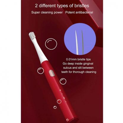 Електрическа четка за зъби - Xiaomi DR.BEI GY1 Sonic Toothbrush IPX7 (бял) 5