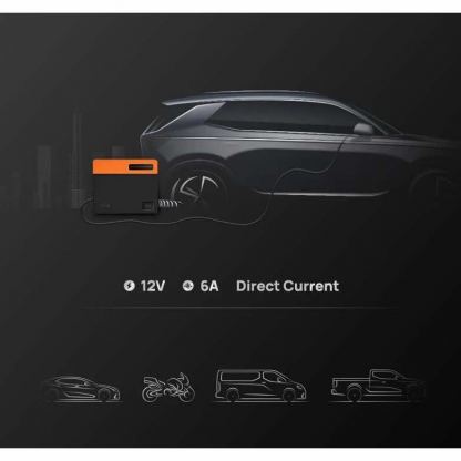 Компресор за автомобилни гуми - Xiaomi 70mai Air Compressor Eco (черен) 4