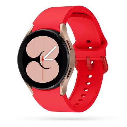 Силиконова каишка за Samsung Galaxy Watch, Huawei Watch, Xiaomi, Garmin и други часовници с 20мм захват - Tech-Protect Iconband Silicone Sport Band 20mm (червен) 2