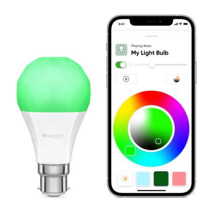 Nanoleaf Essentials Smart A19 Bulb B22 - LED крушка с безжично управление за iOS и Android устройства с B22 гнездо 4