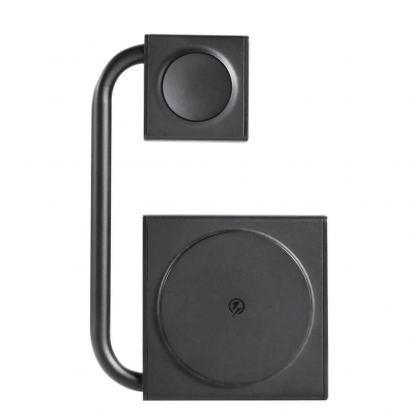 Сгъваема двойна поставка (пад) за безжично зареждане за iPhone с Magsafe и Apple Watch - Joyroom 2-in-1 Inductive Wireless Charging Station 15W (черен) 2