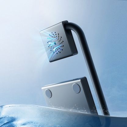 Сгъваема двойна поставка (пад) за безжично зареждане за iPhone с Magsafe и Apple Watch - Joyroom 2-in-1 Inductive Wireless Charging Station 15W (черен) 11