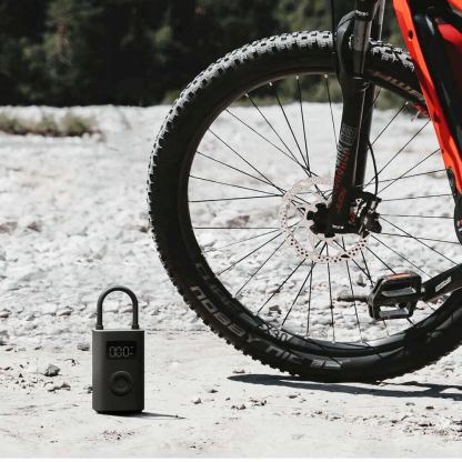 Компресор за автомобилни гуми с вградена 2000 mAh батерия - Xiaomi Mi Portable Air Pump 2 Compressor (черен) 9