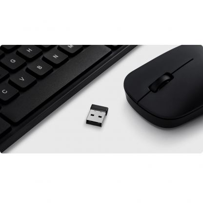 Комплект клавиатура и безжична мишка за офиса - Xiaomi Wireless Keyboard and Mouse Combo (черен) 13