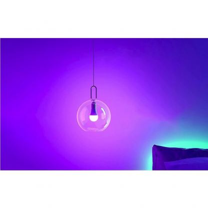 Комплект от два броя умна E27 LED крушка с 16 милиона цвята и безжично управление за iOS и Android (бял)  - Gosund WB4 Smart LED Bulb Pack 2