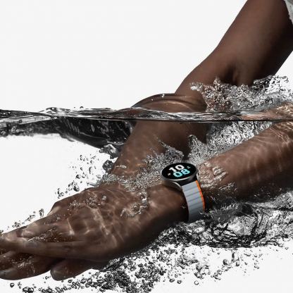 Магнитна силиконова каишка за Samsung Galaxy Watch, Huawei Watch, Xiaomi, Garmin и други часовници с 22мм захват - Dux Ducis Silicone Magnetic Strap 22mm (LD Version) (сив-оранжев) 6