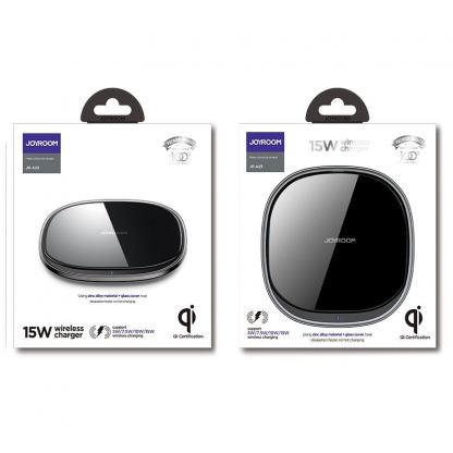 Поставка (пад) за безжично зареждане на Qi съвместими мобилни устройства - Joyroom JR-A23 Qi Wireless Charger 15W 5