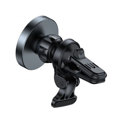 Поставка за радиаторa на кола с безжично зареждане за iPhone с Magsafe - Tech-Protect MagMat MagSafe Vent Car Mount 15W (черен) 5