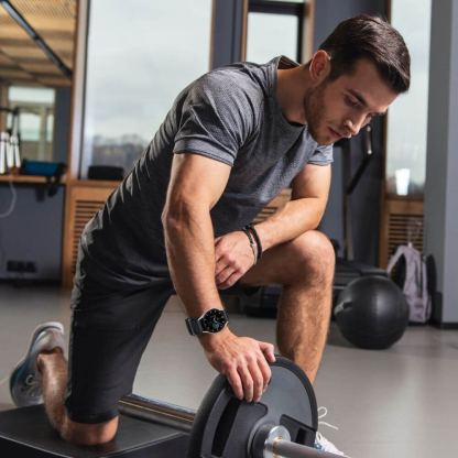 Изключително здрава текстилна каишка за Samsung Galaxy Watch, Huawei Watch, Xiaomi, Garmin и други часовници с 20мм захват - Tech-Protect Scout Pro Watch Strap 20mm (зелен) 4