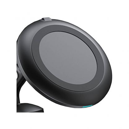 Тройна поставка (пад) за безжично зареждане за iPhone с Magsafe, Apple Watch и AirPods - Choetech 3-in-1 Inductive Wireless Charging Station (черен) 3