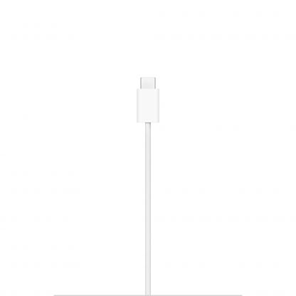 Оригинално магнитно захранване (пад) за безжично зареждане за iPhone с MagSafe (100 см) - Apple MagSafe Charger 25W (бял) 4