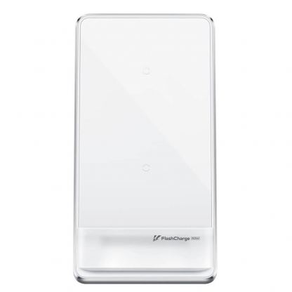 Поставка (пад) за безжично зареждане на Qi съвместими устройства - Vivo Wireless Flash Charging Stand 50W (бял) 4