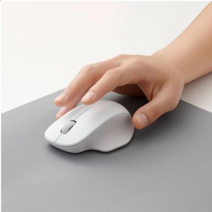 Ергономична безжична мишка (за Mac и PC) - Xiaomi Wireless Mouse Comfort Edition (бял) 6