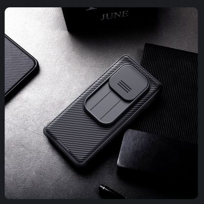 Хибриден удароустойчив кейс за Xiaomi Redmi Note 14 Pro Plus 5G - Nillkin Super Frosted Shield Pro Case (черен)  9