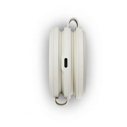 Преносима тройна поставка (пад) за безжично зареждане за iPhone с MagSafe, Apple Watch, AirPods и Qi съвместими мобилни устройства - Satechi OntheGo 3-in-1 MagSafe Qi2 Foldable Pad (бежов) 4