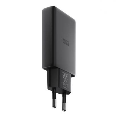 Захранване за ел. мрежа с USB-C изход с технология за бързо зареждане - Nomad 40W USB-C GaN Slim Wall Charger (черен) 5