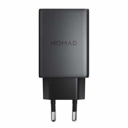 Захранване за ел. мрежа с USB-C изход с технология за бързо зареждане - Nomad 40W USB-C GaN Slim Wall Charger (черен) 9