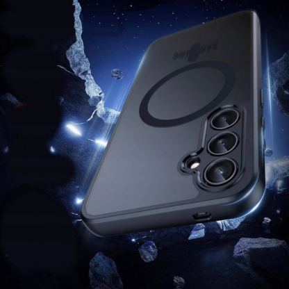 Хибриден удароустойчив кейс с MagSafe за Xiaomi 14T Pro - Tech-Protect MagMat MagSafe  Hybrid Case (черен-мат) 3