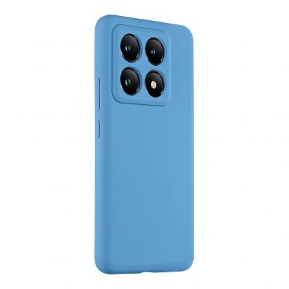 Силиконов калъф за Xiaomi 14T Pro - Tactical Velvet Smoothie Cover (син) 2