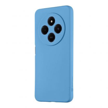 Силиконов калъф за Xiaomi Redmi 14C, Xiaomi Redmi A4 5G, Poco C75 - Tactical Velvet Smoothie Cover (син) 3