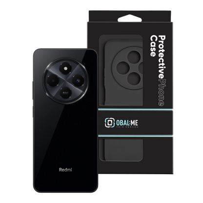 Силиконов (TPU) калъф за Xiaomi Redmi 14C 4G, Poco C75, Poco M7 - OBALME Basic Matte TPU Case (черен) 3
