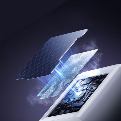 Захранване за ел. мрежа за лаптопи, смартфони и таблети с 2xUSB-C и 1xUSB-A изходи - Baseus EnerFill FE11 GaN Wall Charger 100W (бял) 6