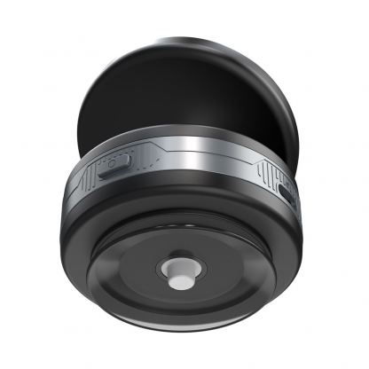 Магнитна поставка за таблото или стъклото на кола с безжично зареждане за iPhone с MagSafe - Wozinsky WUSQ-01 Magnetic Car Phone Mount 15W (черен) 4