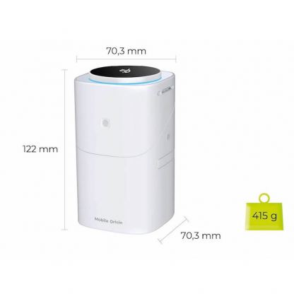 Преносима тройна поставка (пад) за безжично зареждане за iPhone с MagSafe, Apple Watch, AirPods и Qi съвместими мобилни устройства - Mobile Origin PW11 3-in-1 MagSafe Qi2 Charging Station (бял) 11