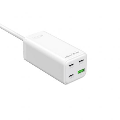 Захранване за ел. мрежа за лаптопи, смартфони и таблети с USB и 3xUSB-C изходи с технология за бързо зареждане - Mobile Origin PW18 GaN Compact MultiHub Wall Charger Wall 100W (бял) 8