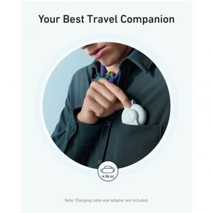 Преносима тройна поставка (пад) за безжично зареждане за iPhone с MagSafe, Apple Watch, AirPods и Qi съвместими мобилни устройства - Anker MagGo 3-in-1 MagSafe Qi2 Foldable Pad (зелен) 6