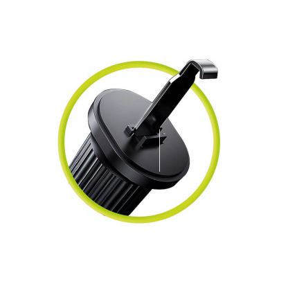 Магнитна поставка за радиатора на кола с безжично зареждане за iPhone с MagSafe - Mobile Origin Qi2 Magnetic Car Wireless Charger 15W (черен) 12