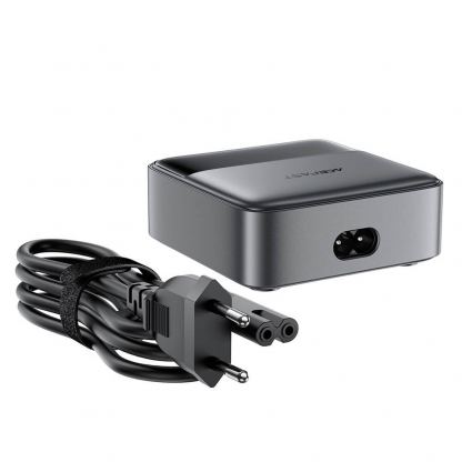 Захранване за ел. мрежа за лаптопи, смартфони и таблети с 2xUSB и 2xUSB-C изходи с технология за бързо зареждане - Acefast Z6 4-Port GaN Desktop Wall Charger 65W (черен) 2