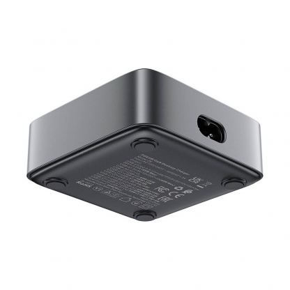 Захранване за ел. мрежа за лаптопи, смартфони и таблети с 2xUSB и 2xUSB-C изходи с технология за бързо зареждане - Acefast Z6 4-Port GaN Desktop Wall Charger 65W (черен) 3