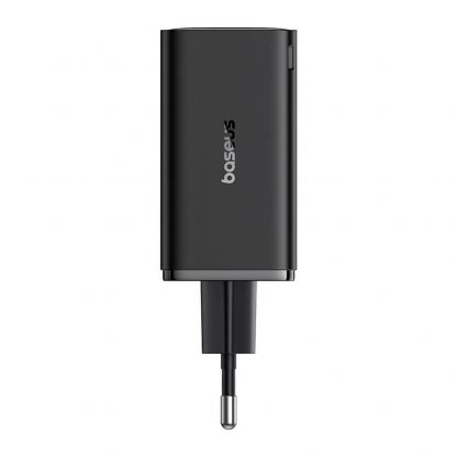 Захранване за ел. мрежа за мобилни устройства с 2xUSB и 2xUSB-C изходи с технология за бързо зареждане - Baseus GaN6 Pro Wall Charger 65W With USB-C Cable (P10162701113-00) (черен) 4