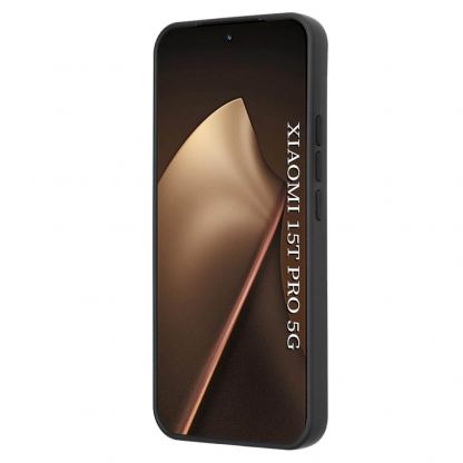 Хибриден удароустойчив кейс с пръстен против изпускане за Xiaomi 15T Pro - Techsuit Glinth Hybrid Case (черен-прозрачен) 4