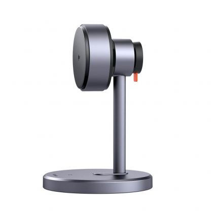 Тройна поставка (пад) за безжично зареждане за iPhone с Magsafe, Apple Watch, AirPods, Qi съвместими устройства - Mcdodo Black Swan 3-in-1 Magnetic Wireless Charging Station Qi2 22.5W (черен) 2