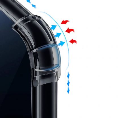 Удароустойчив силиконов (TPU) калъф с MagSafe за Xiaomi 17 - Techsuit Shockproof Clear Silicone Case (прозрачен)  3