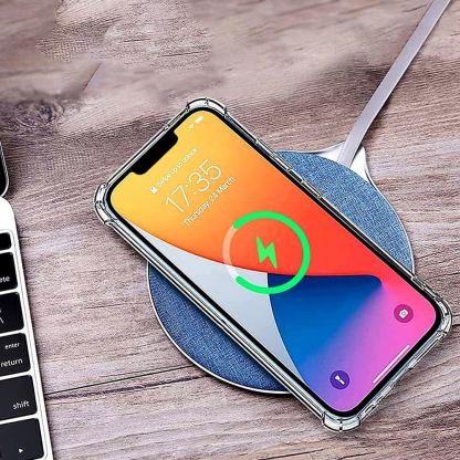 Удароустойчив силиконов (TPU) калъф с MagSafe за Xiaomi 17 - Techsuit Shockproof Clear Silicone Case (прозрачен)  4