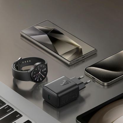 Захранване за ел. мрежа с USB-C изход с технология за бързо зареждане - Joyroom GaN Ultra Fast Wall Charger 45W (черен) 11