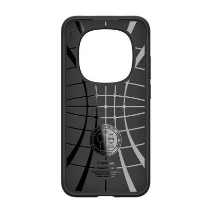 Тънък качествен силиконов (TPU) калъф за Xiaomi Redmi Note 15 Pro 5G - Spigen Rugged Armor Case (черен) 4