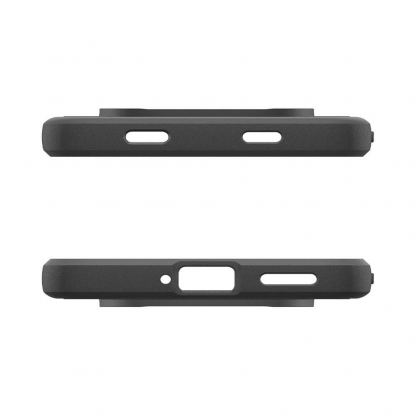 Тънък качествен силиконов (TPU) калъф за Xiaomi Redmi Note 15 Pro 5G - Spigen Rugged Armor Case (черен) 6