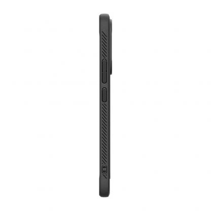 Тънък качествен силиконов (TPU) калъф за Xiaomi 15T Pro - Spigen Rugged Armor Case (черен) 5