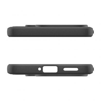 Тънък качествен силиконов (TPU) калъф за Xiaomi 15T Pro - Spigen Rugged Armor Case (черен) 6
