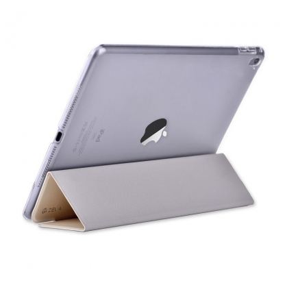 Devia Light Grace Case - кожен калъф и поставка за iPad Pro 12.9 (розов) 3