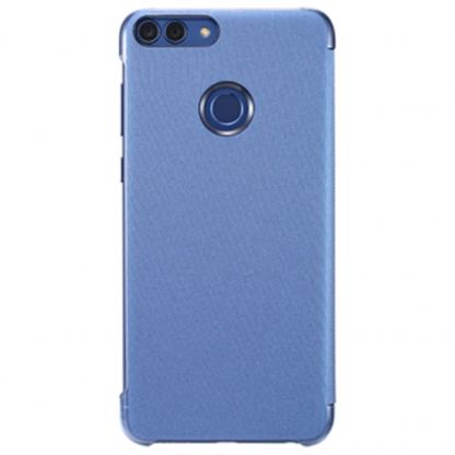 Huawei Flip Cover - оригинален кожен калъф за Huawei P Smart (син) 4