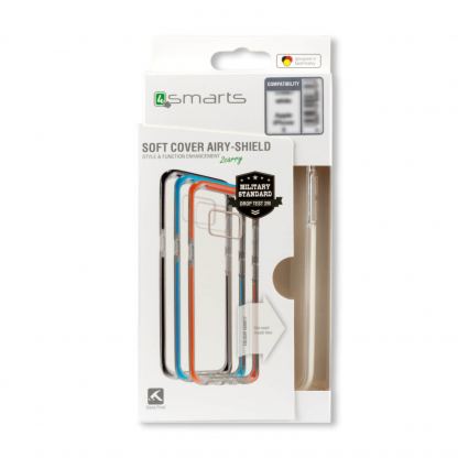 4smarts Soft Cover Airy Shield - хибриден удароустойчив кейс за Samsung Galaxy Note 8 (бял) 4