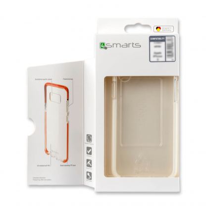 4smarts Soft Cover Airy Shield - хибриден удароустойчив кейс за Samsung Galaxy Note 8 (бял) 5