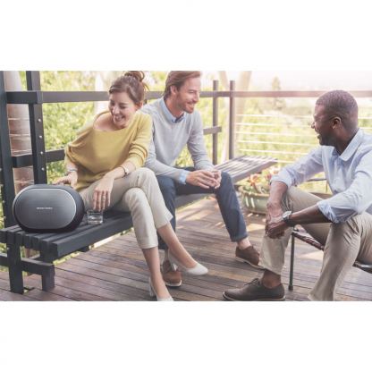 Harman Kardon Omni 50 Plus - безжичен аудио спийкър и външна батерия за мобилни устройства (черен) 7