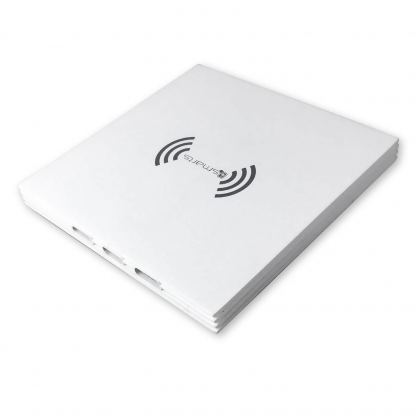 4smarts Inductive Charger VoltBeam All In 5W - поставка (пад) за безжично захранване за QI съвместими устройства (бял) 4